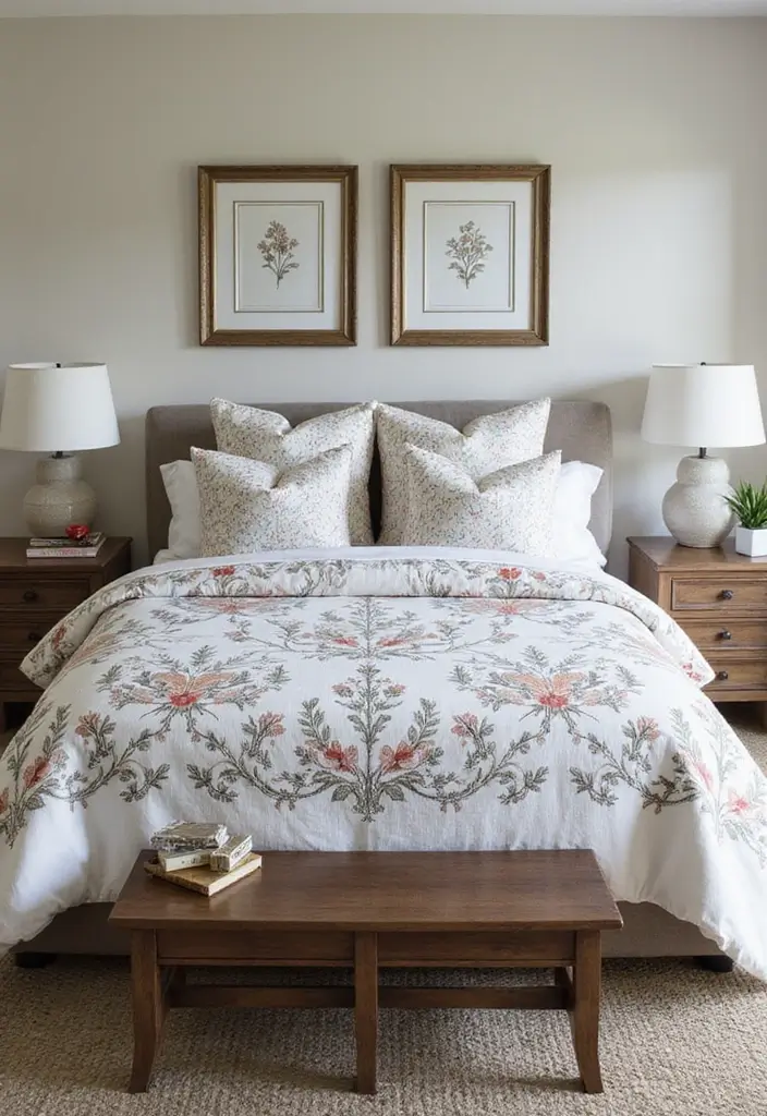 27 Birthday Bedroom Decorations for Him Ideas That Feel Romantic and Thoughtful - 20. Personalized Bedding