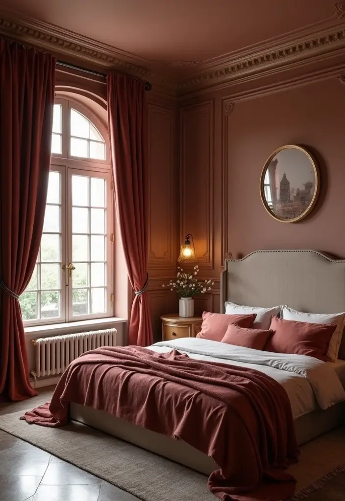 27 Birthday Bedroom Decorations for Him Ideas That Feel Romantic and Thoughtful - 21. Stylish Curtains