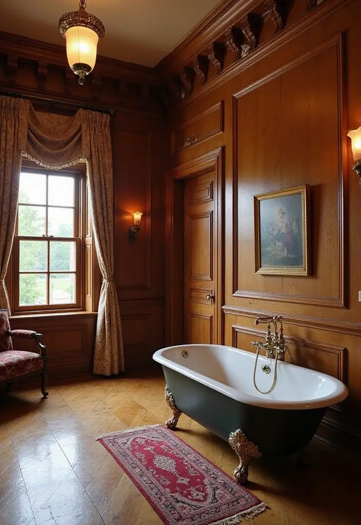 28 Bedroom With Attached Bathroom Layouts That Are Functional and Stylish - 8. Traditional Elegance