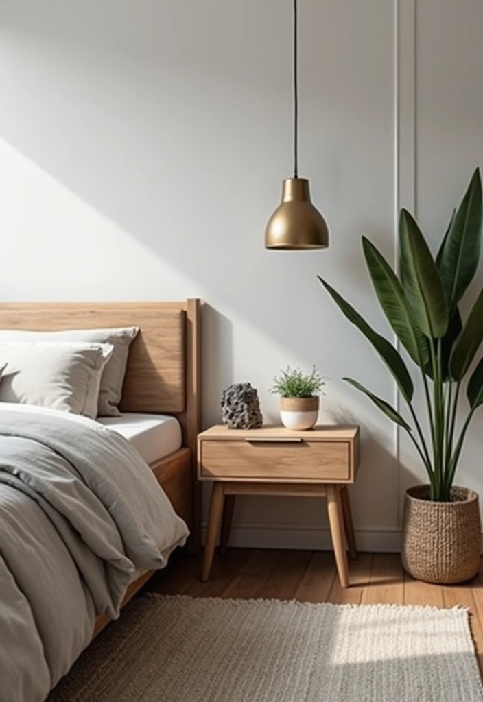 28 Simple Bedroom Design Modern Ideas That Feel Clean and Calm - 16. Functional Nightstands
