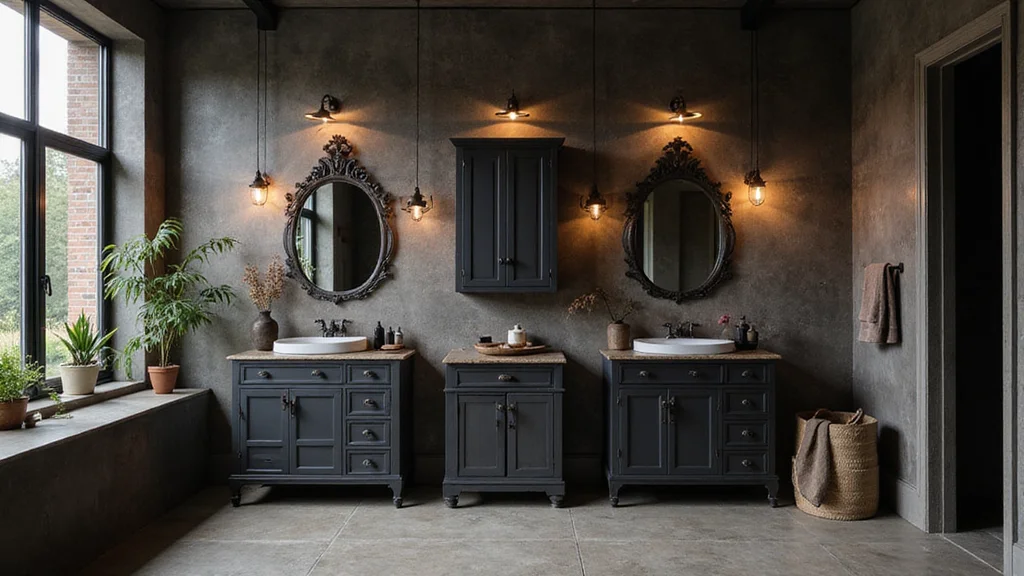 14 Dark Bathroom Vanity Ideas With Bold Mood
