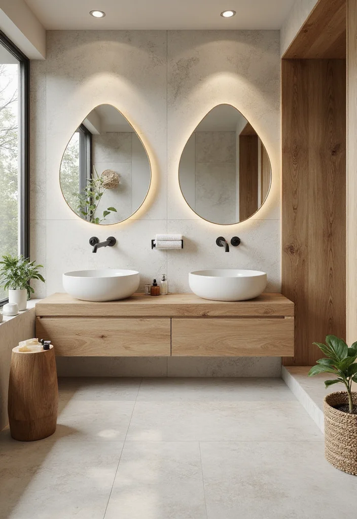 14 Porcelain Tile Bathroom Ideas For Durable Beauty - 7. Eco-Friendly Options