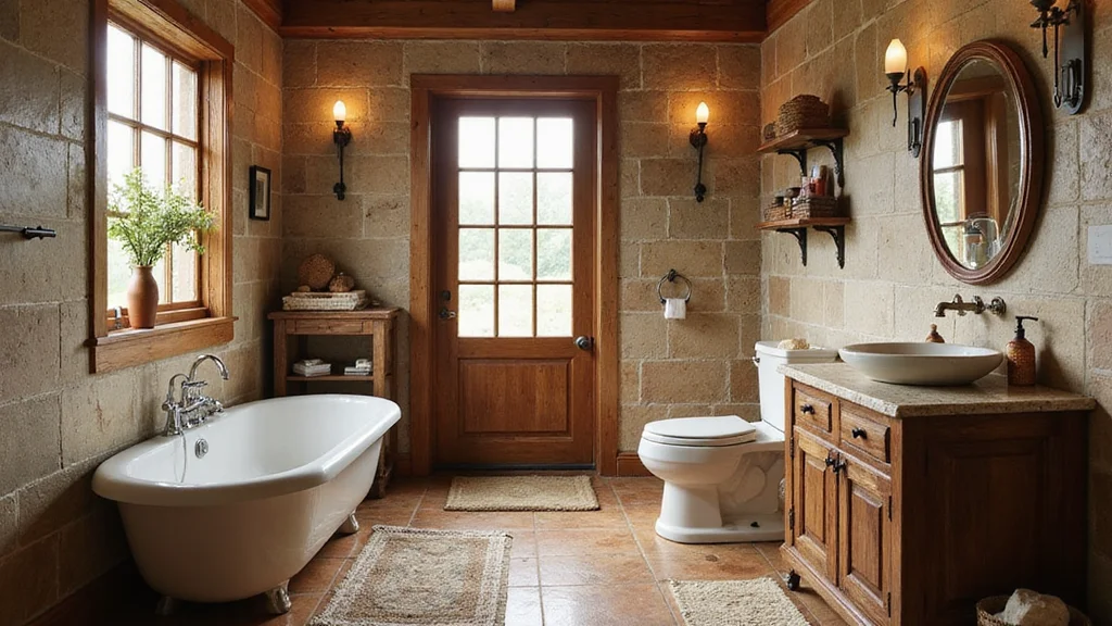 14 Rustic Bathroom Tile Ideas With Cozy Charm