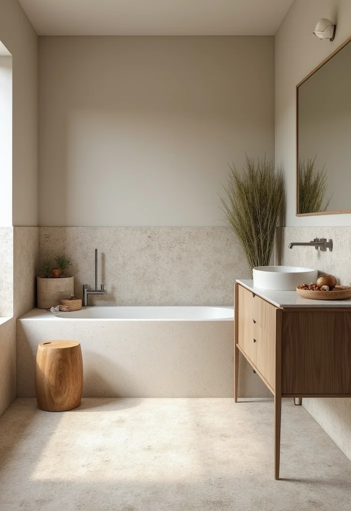 14 Terrazzo Tile Bathroom Ideas With Trendy Style - 10. Sustainable Choices