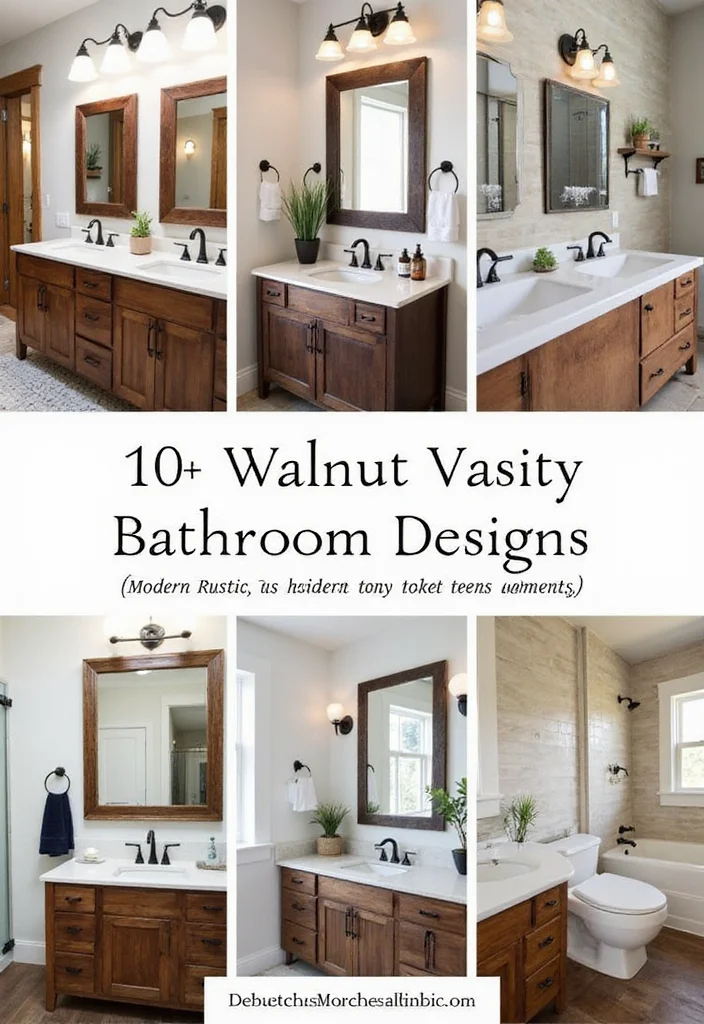 14 Walnut Vanity Bathroom Ideas With Warm Texture - Conclusion