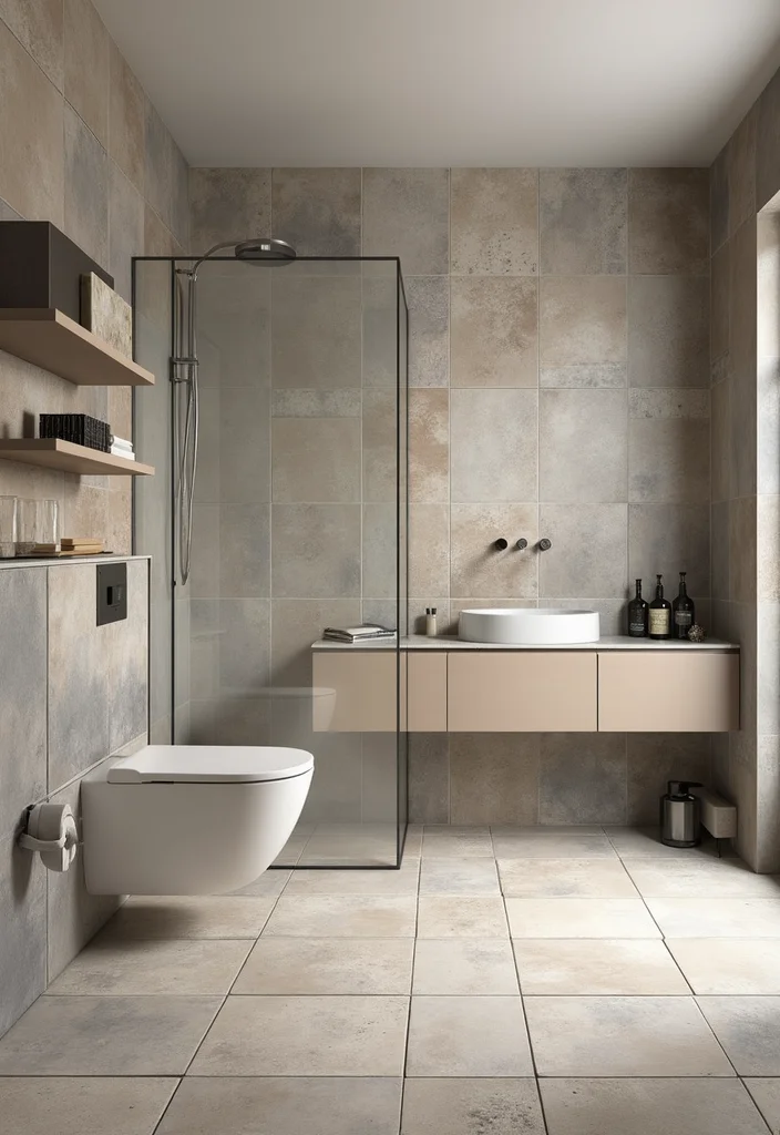 16 Bathroom Wall Tile Designs That Transform Any Space - 15. Adaptable Modular Tiles