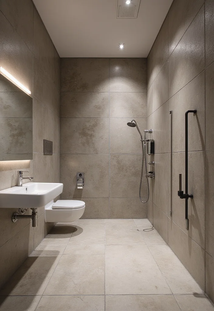 16 Bathroom Wall Tile Designs That Transform Any Space - 16. Smart Technology Integration