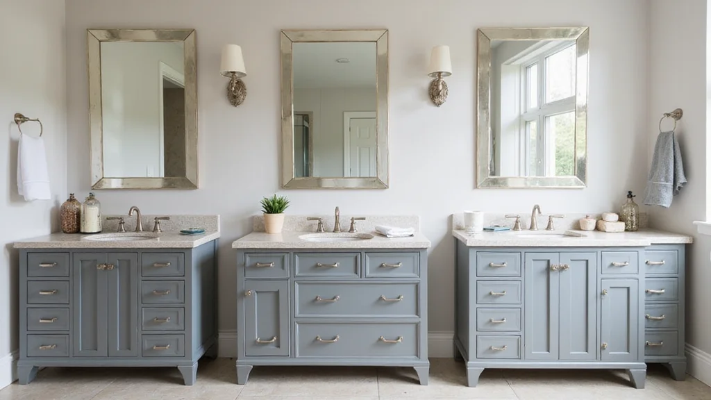 16 Gray Vanity Bathroom Ideas For Neutral Elegance