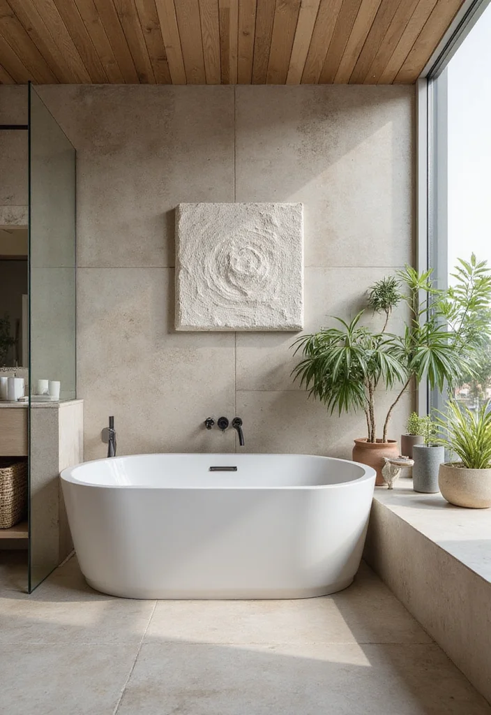 16 Modern Tile Bathroom Ideas for Stylish Homes - 8. Green & Eco-Friendly Tiles