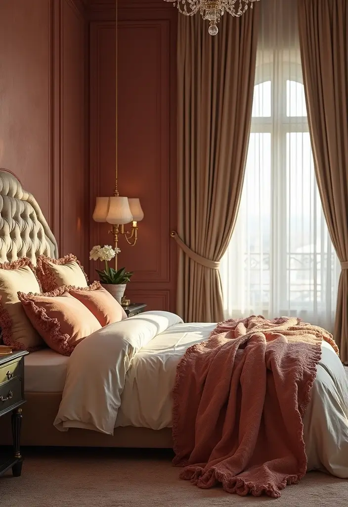 26 Modern Home Interior Design Bedroom Ideas That Feel Sleek and Elegant - 22. Luxurious Fabrics