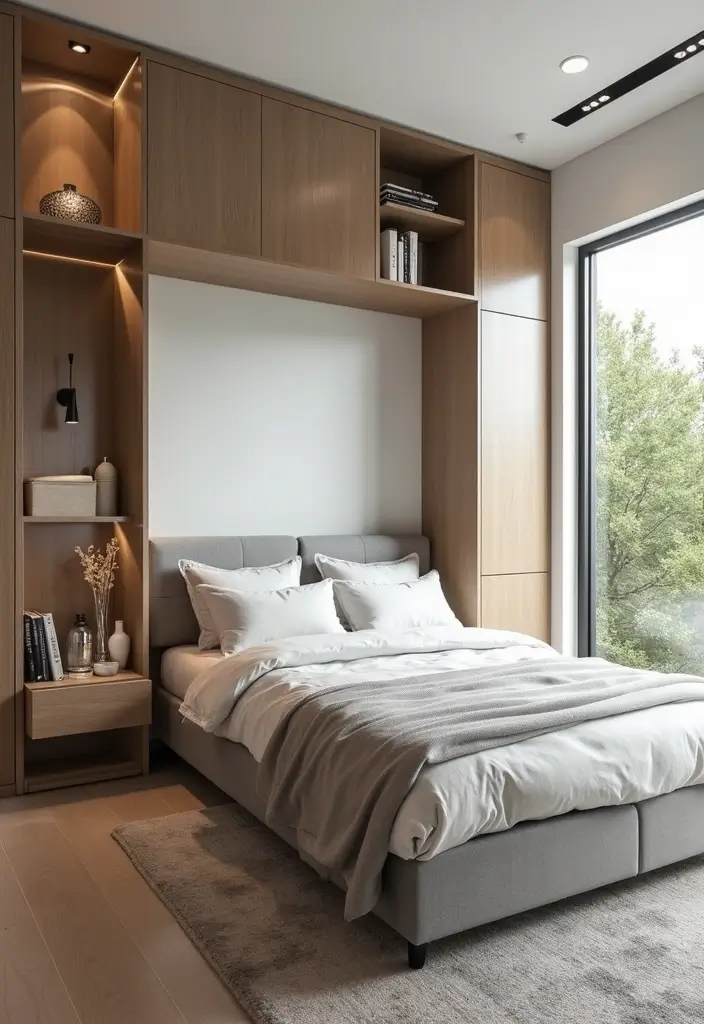 27 Bedroom Cub Board Interior Design Ideas That Feel Organized and Clean - 19. Floating Cub Boards