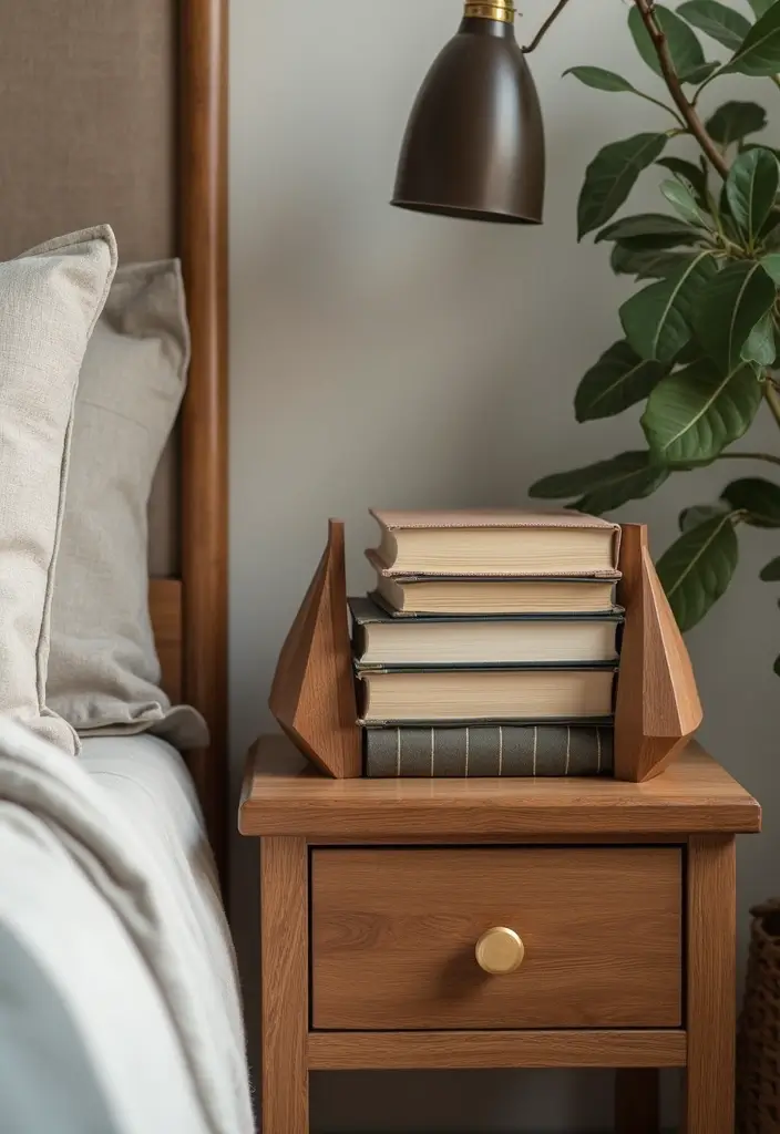 27 Birthday Bedroom Decorations for Him Ideas That Feel Romantic and Thoughtful - 11. Unique Book Display