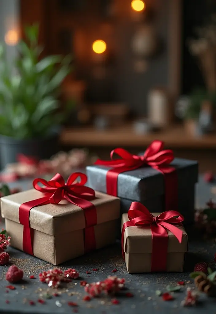 27 Birthday Bedroom Decorations for Him Ideas That Feel Romantic and Thoughtful - 14. Customized Birthday Gifts Display