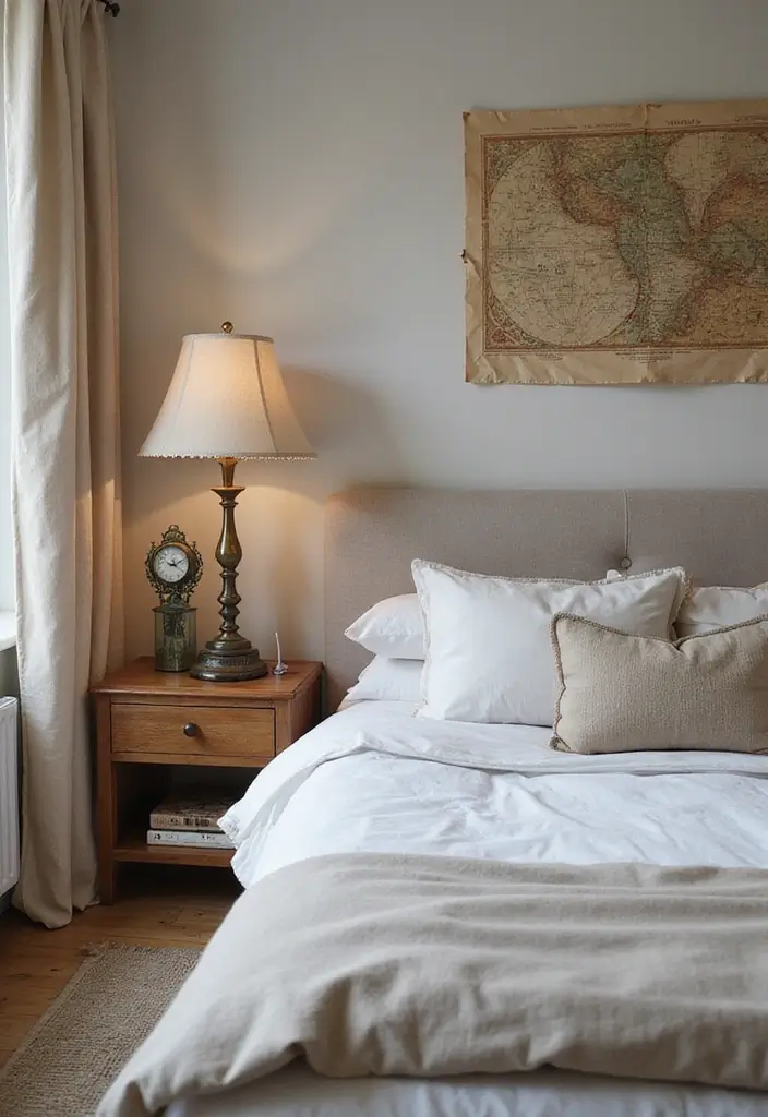 27 Birthday Bedroom Decorations for Him Ideas That Feel Romantic and Thoughtful - 15. Vintage Decorative Items