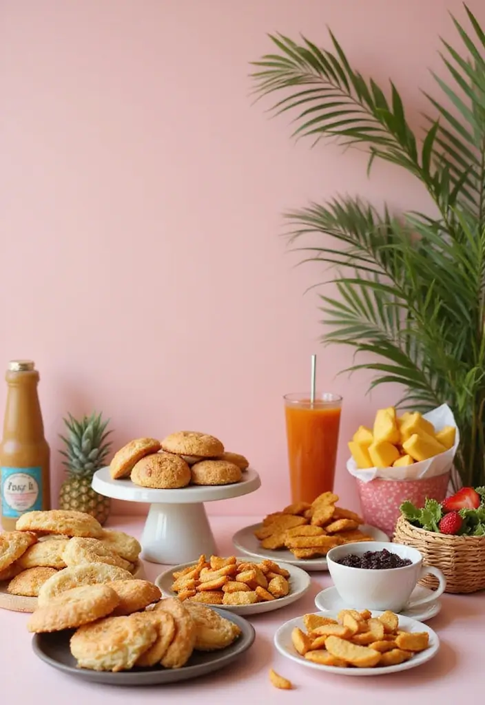 27 Birthday Bedroom Decorations for Him Ideas That Feel Romantic and Thoughtful - 18. Sweet Treats Corner