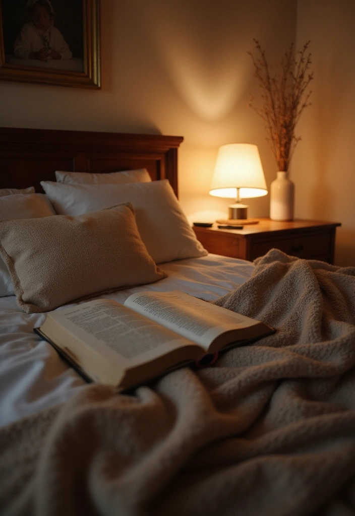 27 Birthday Bedroom Decorations for Him Ideas That Feel Romantic and Thoughtful - 27. Evening Relaxation Setup