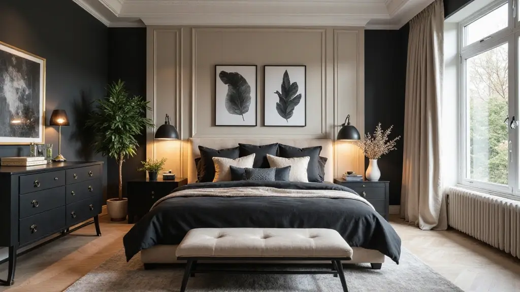27 Black and Cream Bedroom Ideas That Feel Sophisticated & Calm