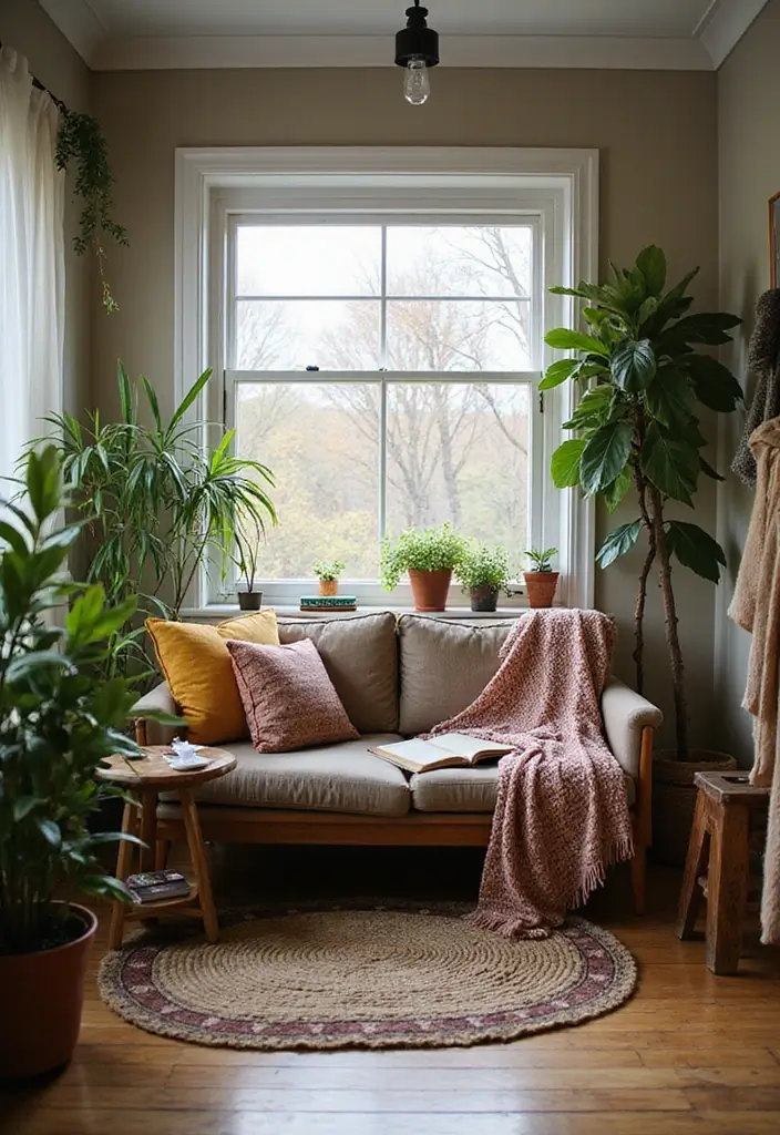 27 Boho Style Bedroom Decor Ideas That Feel Free & Earthy - 14. Cozy Reading Nooks