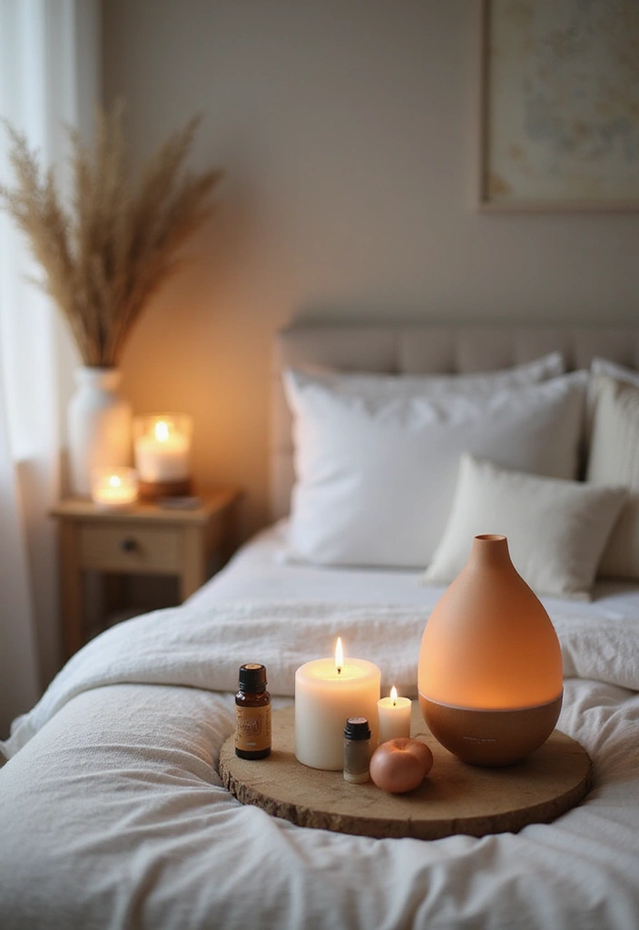 27 Boho Style Bedroom Decor Ideas That Feel Free & Earthy - 27. Aromatic Touches