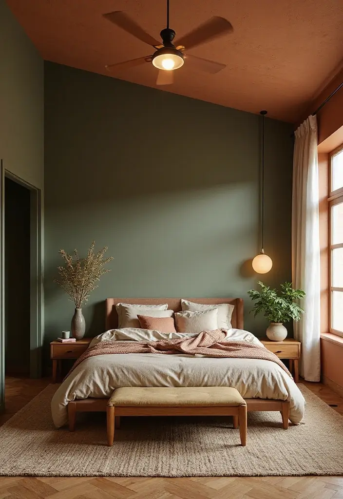27 Boho Style Bedroom Decor Ideas That Feel Free & Earthy - 7. Earthy Color Palettes