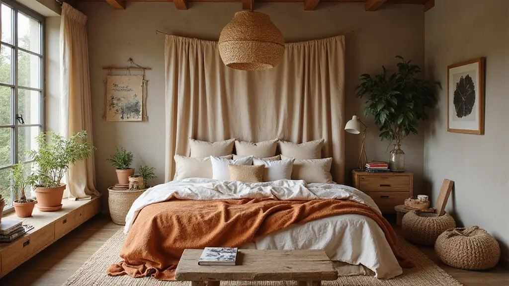 27 Boho Style Bedroom Decor Ideas That Feel Free & Earthy