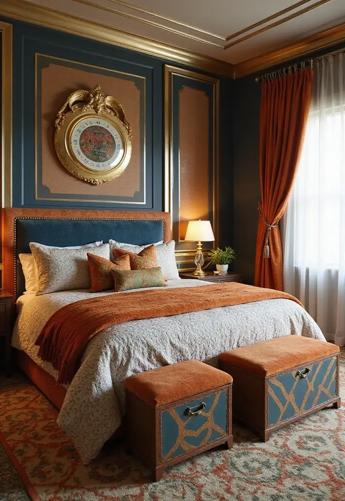 27 Children Bedroom Design for Kids That Are Playful and Smart - 19. Art Deco Dream