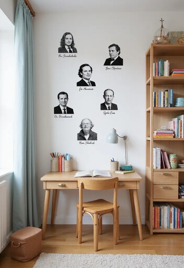 27 Children Bedroom Design for Kids That Are Playful and Smart - 21. Creative Writing Corner