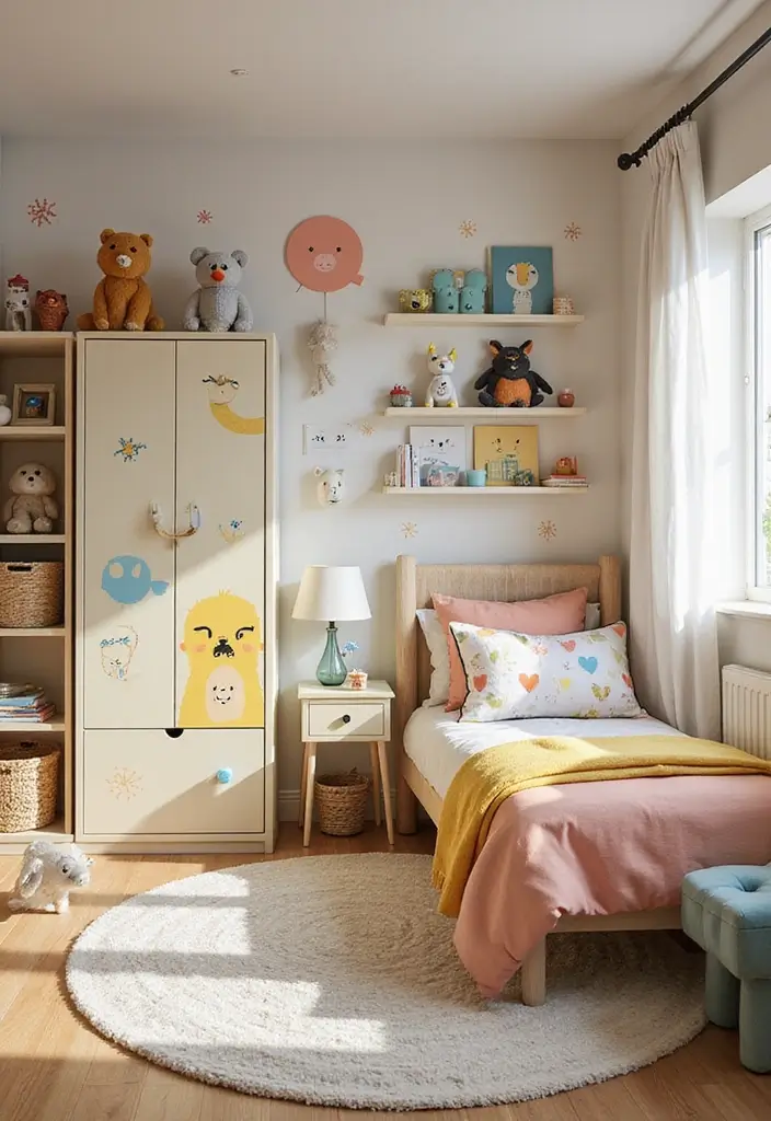 27 Children Bedroom Design for Kids That Are Playful and Smart - 22. Playful Pet Paradise