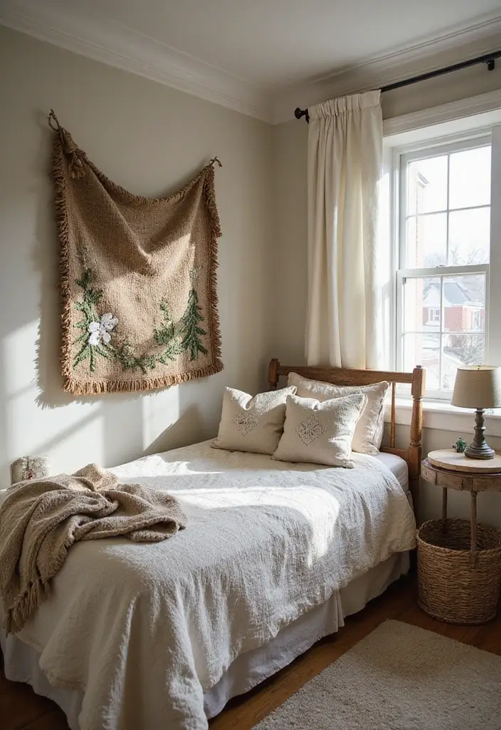 27 Christmas Decor for Bedroom Ideas That Bring Festive Magic - 14. Seasonal Wall Hangings
