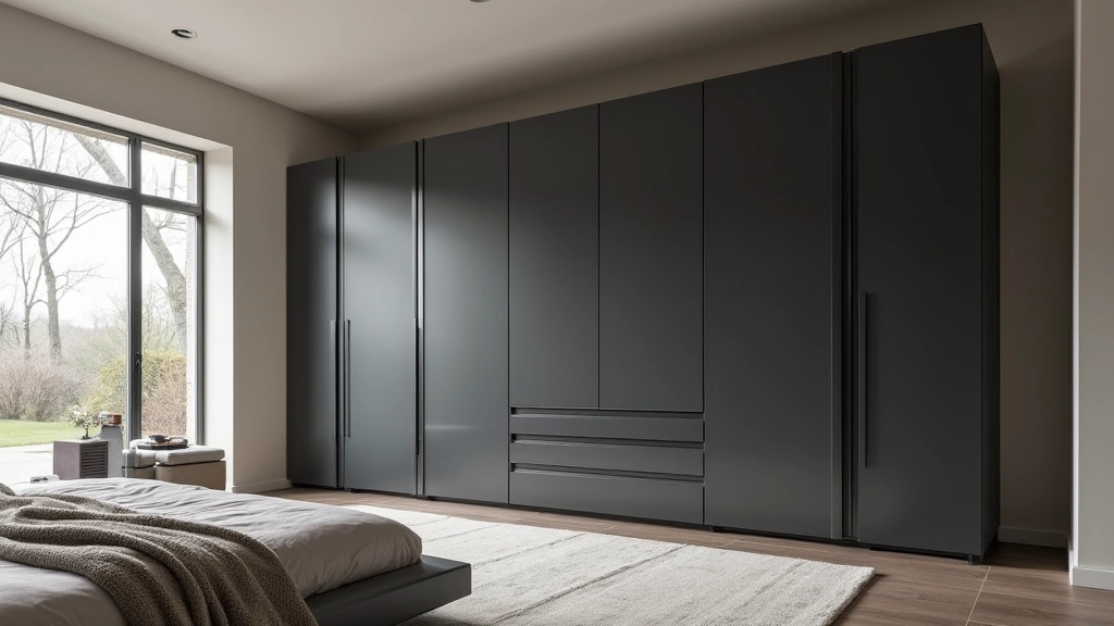 27 Dark Grey Wardrobe Bedroom Ideas That Feel Sleek and Elegant