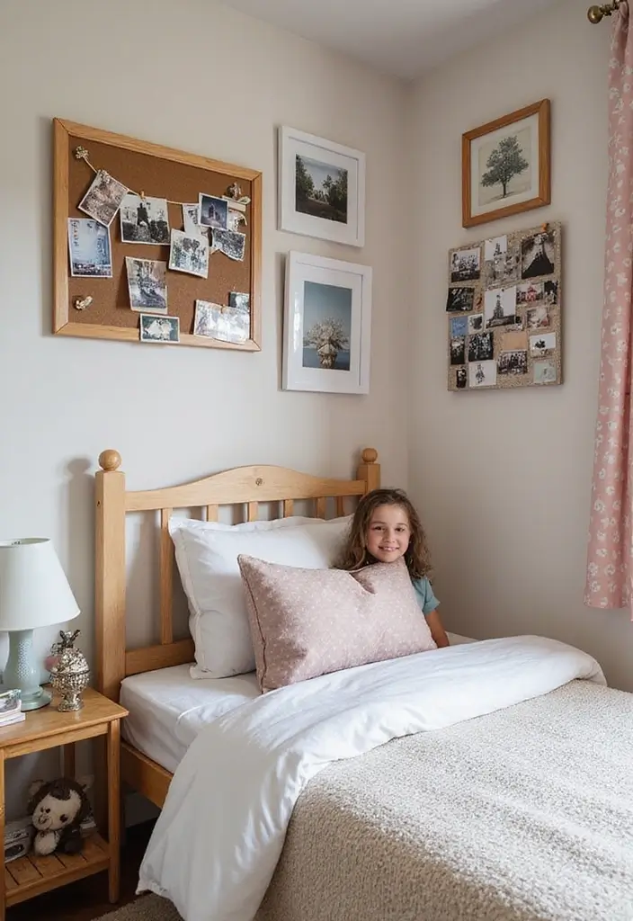 27 Girl Bedroom Designs Small Room Ideas That Feel Pretty and Functional - 12. Personalized Touches