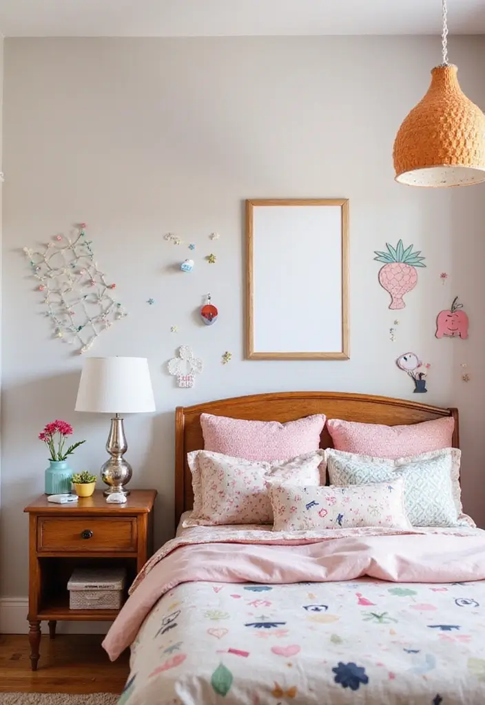 27 Girl Bedroom Designs Small Room Ideas That Feel Pretty and Functional - 13. Embrace Whimsical Decor