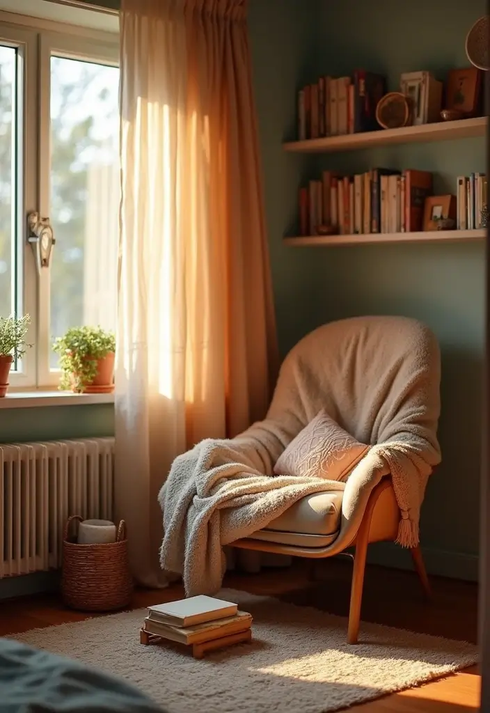 27 Girl Bedroom Designs Small Room Ideas That Feel Pretty and Functional - 17. Indoor Reading Nook