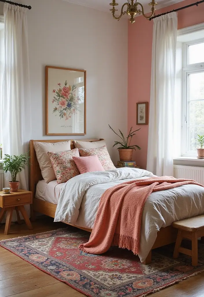 27 Girl Bedroom Designs Small Room Ideas That Feel Pretty and Functional - 9. Stylish Rugs