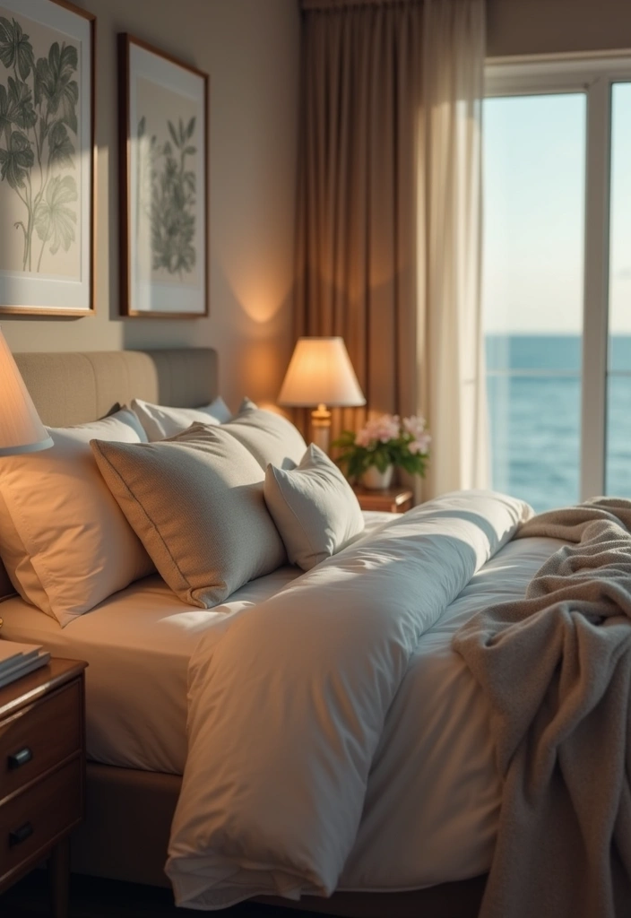 27 Ocean Themed Bedroom for Teens Ideas That Feel Calm and Coastal - 21. Comforting Ocean Sounds