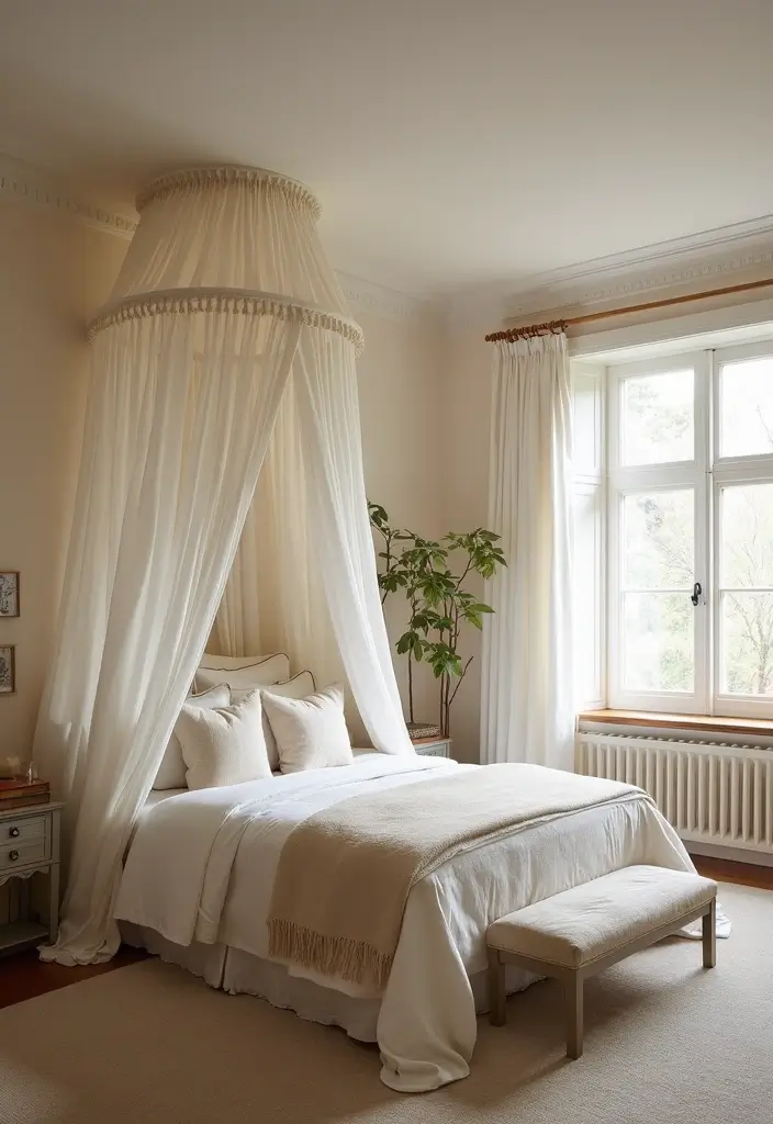 27 Ocean Themed Bedroom for Teens Ideas That Feel Calm and Coastal - 23. Enclosed Canopies