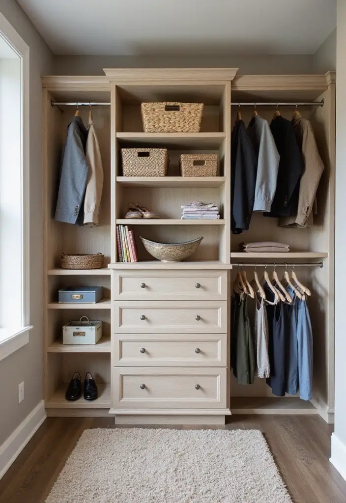 27 Small Closet Organization Bedroom Ideas That Keep Things Tidy - 27. Custom Closet Solutions