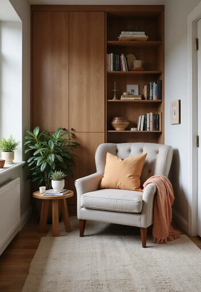 28 Bedroom 4x4 Interior Design Ideas That Feel Cozy and Functional - 9. Create a Nook