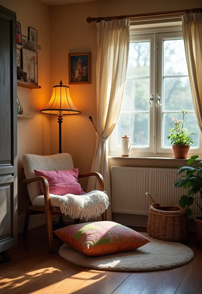 28 Bedroom Decor for Teens That's Trendy - 8. Cozy Reading Nook