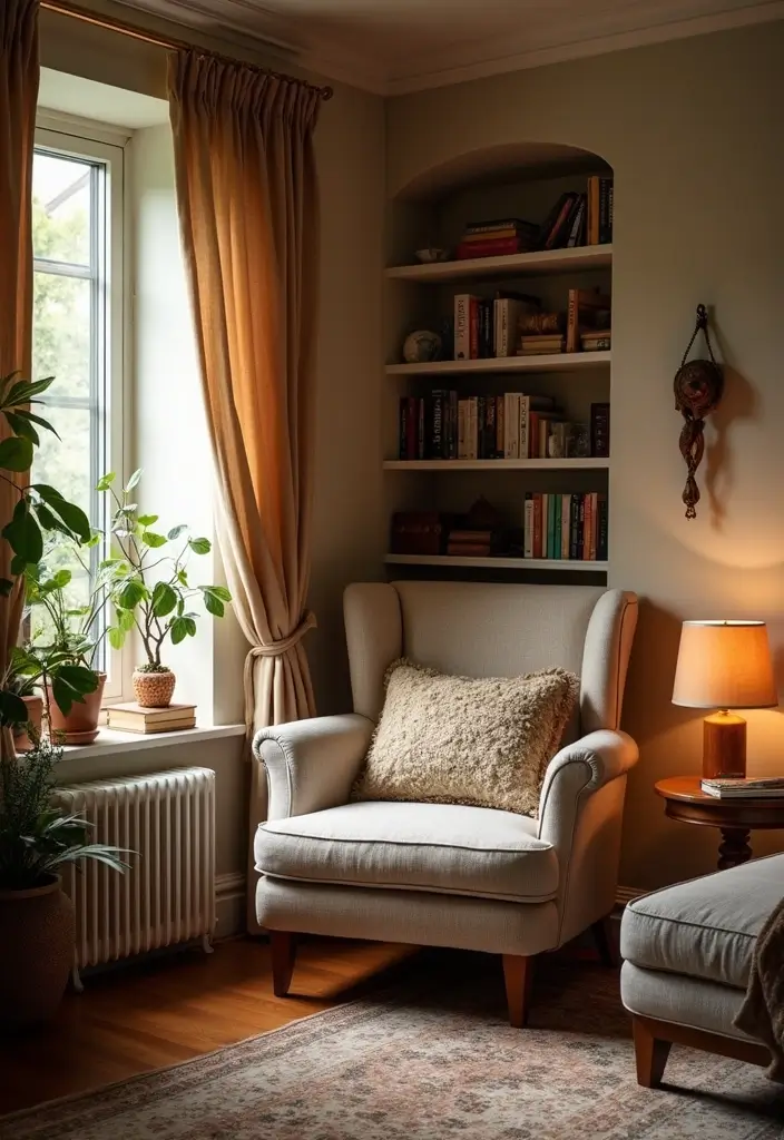 28 Bedroom and Study Room Design Ideas That Are Smart and Functional - 16. Incorporating a Reading Nook
