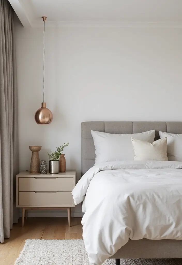 28 Bedroom and Study Room Design Ideas That Are Smart and Functional - 17. Floating Nightstands