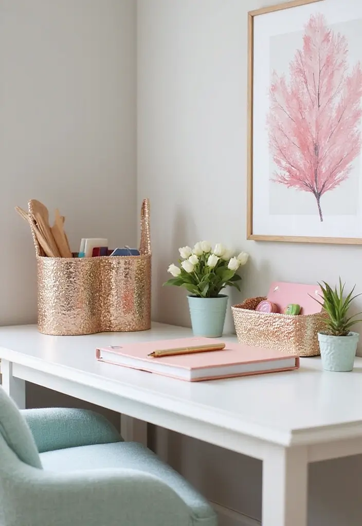 28 Bedroom and Study Room Design Ideas That Are Smart and Functional - 22. Fun and Functional Accessories