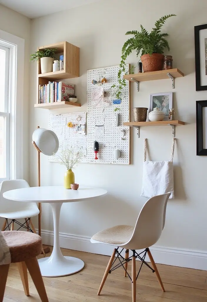 28 Bedroom and Study Room Design Ideas That Are Smart and Functional - 5. Creative Use of Wall Space