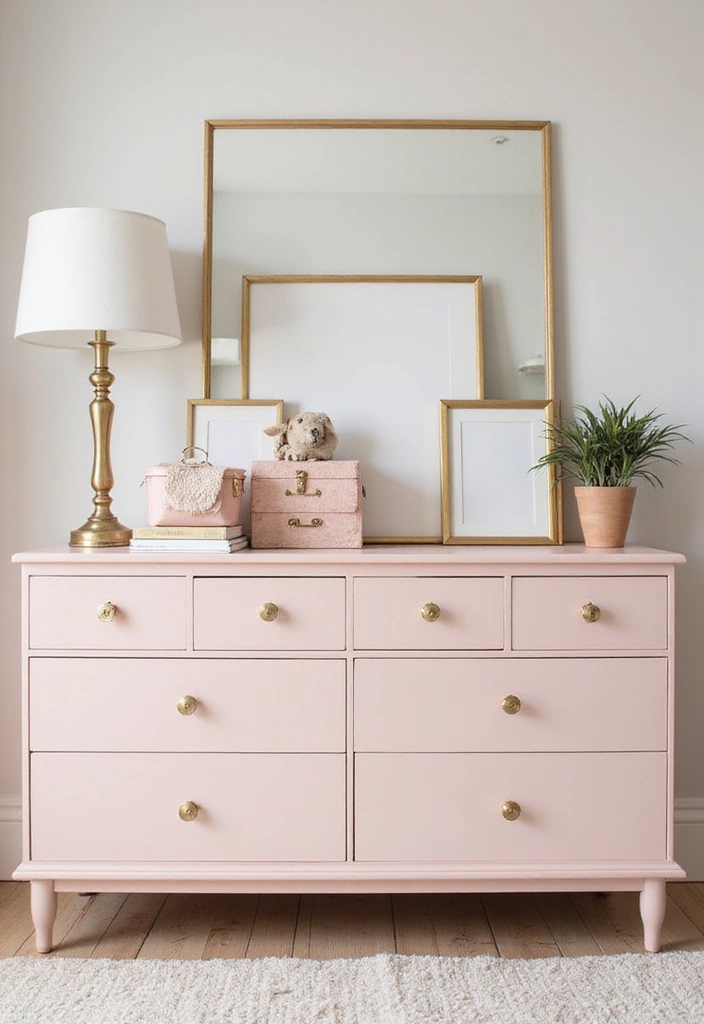 28 Blush Pink and Gold Bedroom Ideas That Look Chic and Feminine - 23. Blush Pink and Gold Decorative Boxes