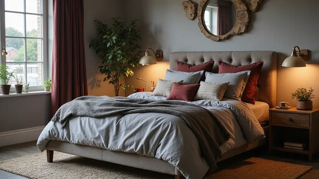 28 Grey and Burgundy Bedroom Ideas That Add Depth and Warmth