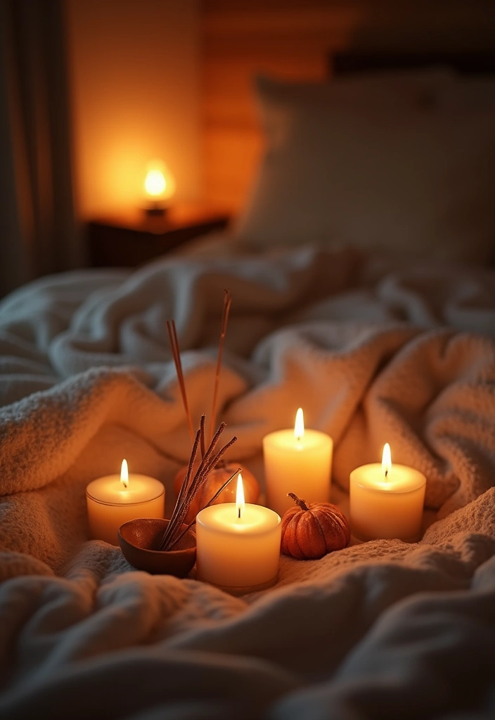 28 Interior Design Bedroom Indian Style That Feels Warm and Cultural - 18. Scent and Aroma