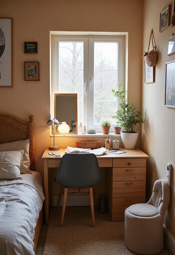 28 Makeup Corner in Bedroom Small Spaces Ideas That Feel Chic and Compact - 25. Personalized Makeup Station