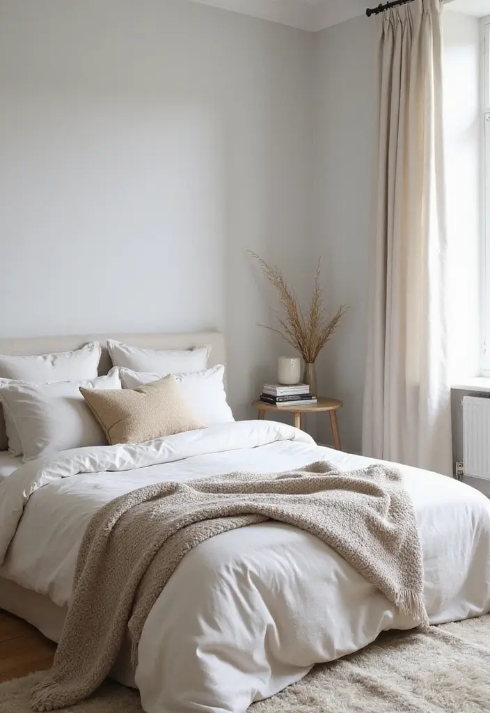 28 Simple Bedroom Design Modern Ideas That Feel Clean and Calm - 1. Neutral Color Palettes