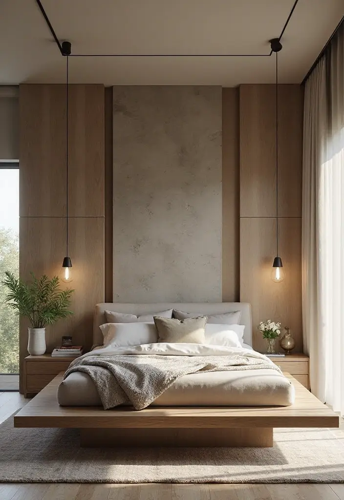 28 Simple Bedroom Design Modern Ideas That Feel Clean and Calm - 23. Elevated Platforms