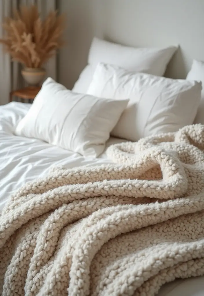 28 Simple Bedroom Design Modern Ideas That Feel Clean and Calm - 7. Soft Textiles